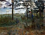 Fishermen's Cemetery at Nidden by Lovis Corinth